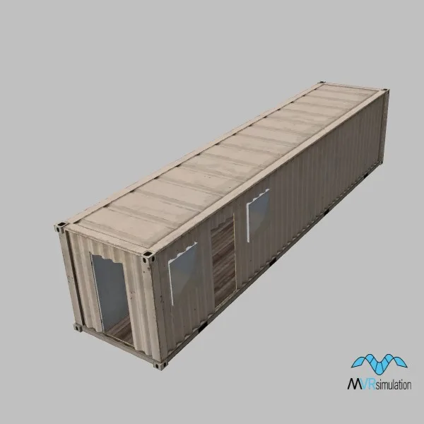 connex-container-beige-002 — 3D model preview