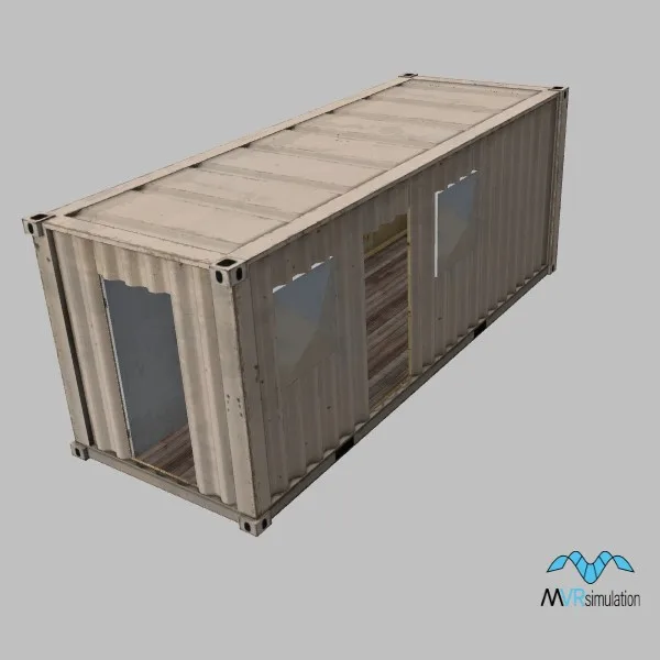connex-container-beige-004 — 3D model preview
