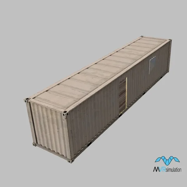 connex-container-beige-005 — 3D model preview