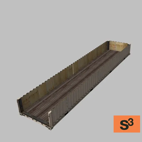 connex-container-beige-007 — 3D model preview