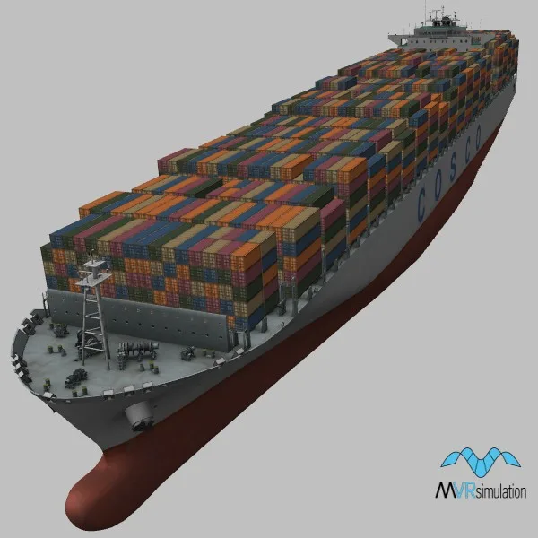 COSCO-Development · MH · white — 3D model preview