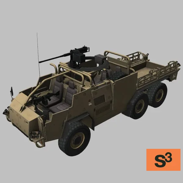 Coyote · GB · desert — 3D model preview