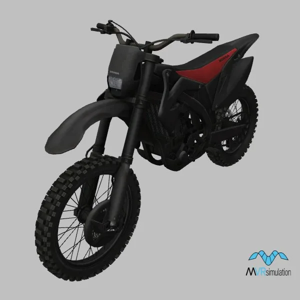 CRF450 · US · black — 3D model preview