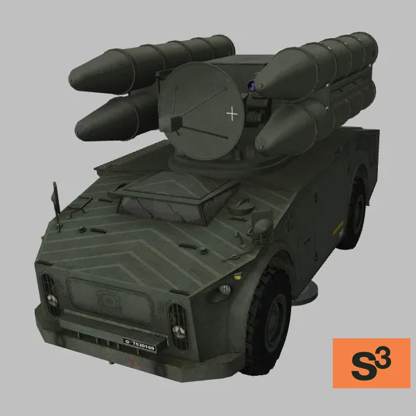 Crotale · FR · green — 3D model preview