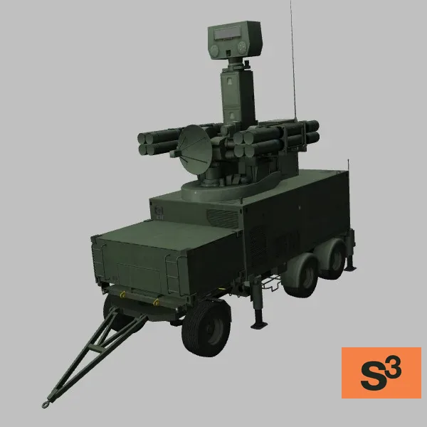 CrotaleNG · FR · green — 3D model preview
