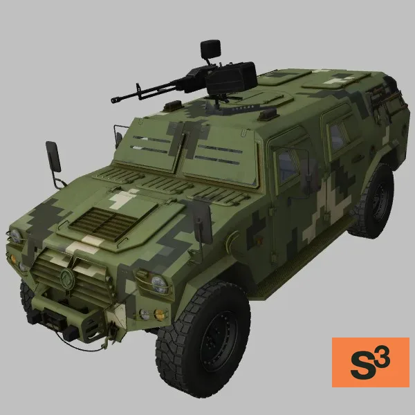 CSK-131 · W85 · CN · digital-camo — 3D model preview