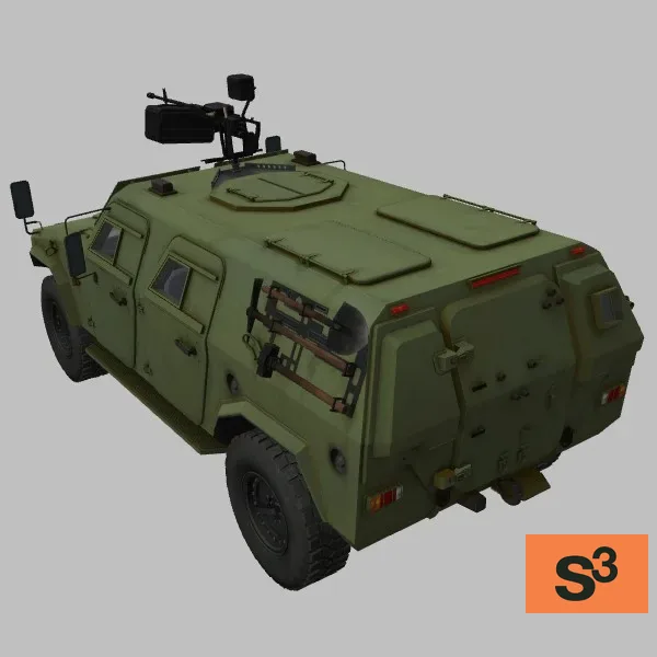 CSK-131 · W85 · CN · green — 3D model preview