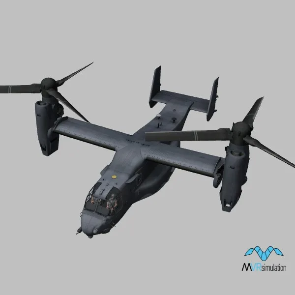 CV-22B · US · grey — 3D model preview