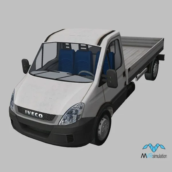 Daily-Chassis · DE · white — 3D model preview