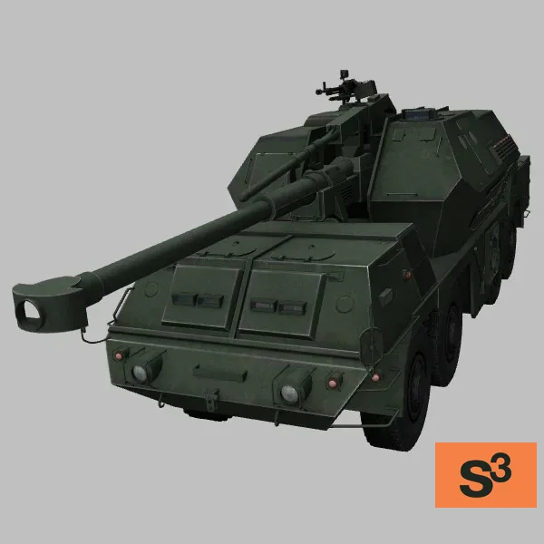 DANA-M77 · GE · green — 3D model preview