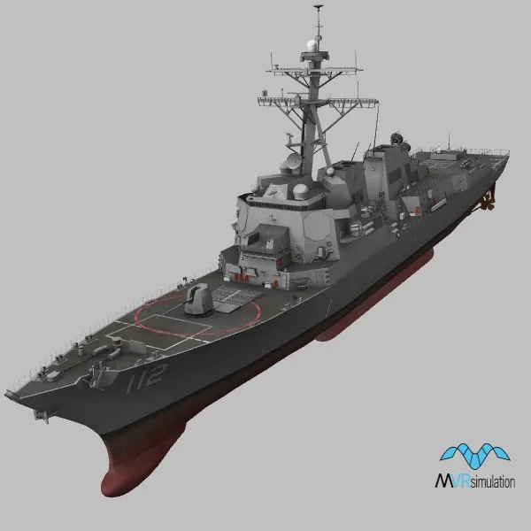 DDG-112 · US · grey — 3D model preview