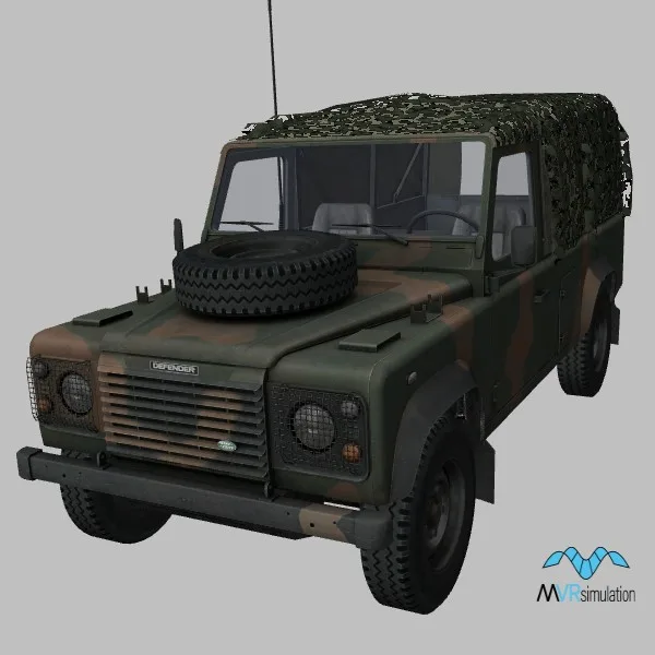 Defender-110-camo-net · KE · camo — 3D model preview