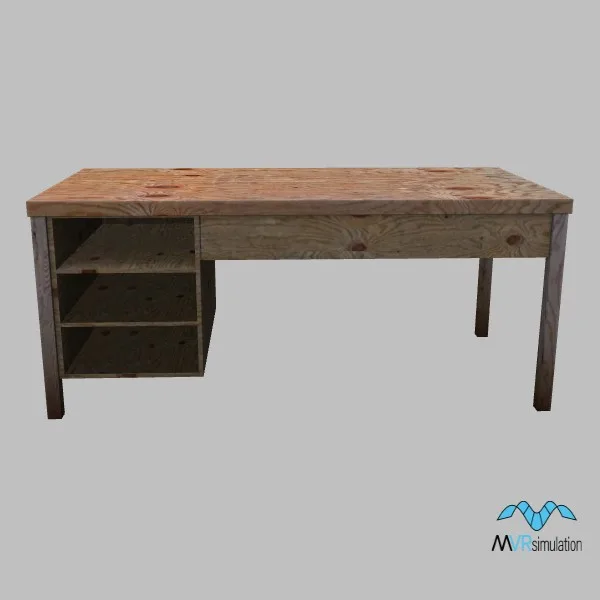 Desk-001 — 3D model preview