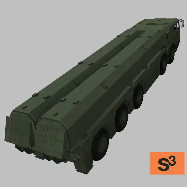 DF-100 · CN · green — 3D model preview