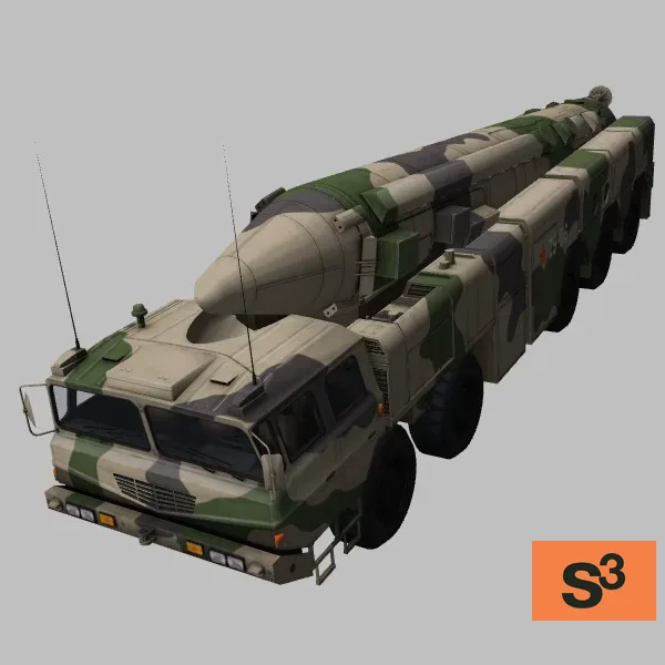 DF-21D · CN · camo — 3D model preview