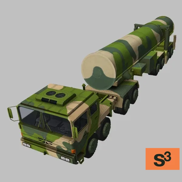 DF-31B · CN · camo — 3D model preview