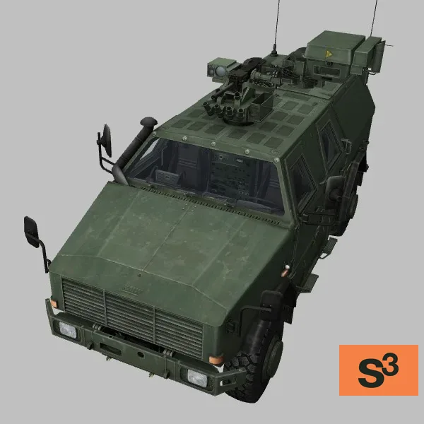 Dingo2-BUR · DE · green — 3D model preview