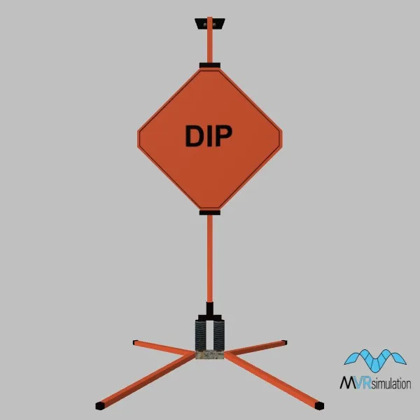 dip-sign-001a — 3D model preview