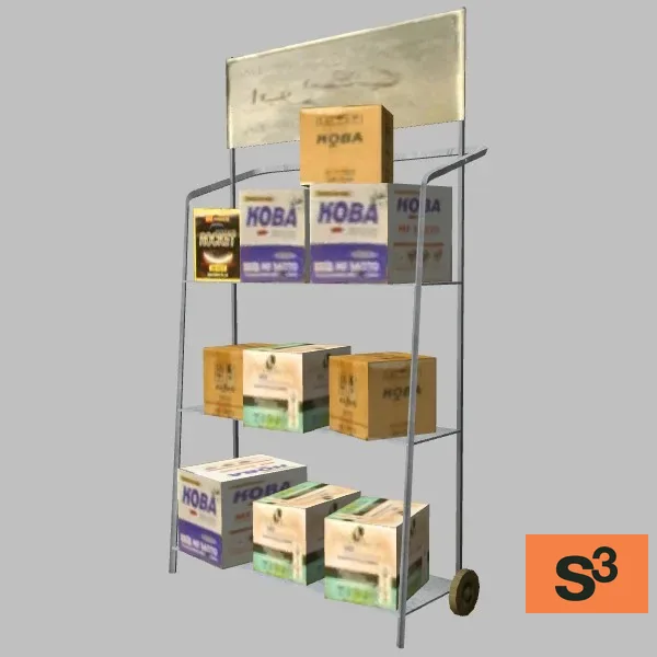 display stand-001 — 3D model preview