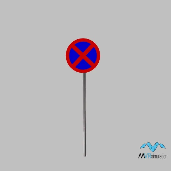 do not enter-sign-001 — 3D model preview