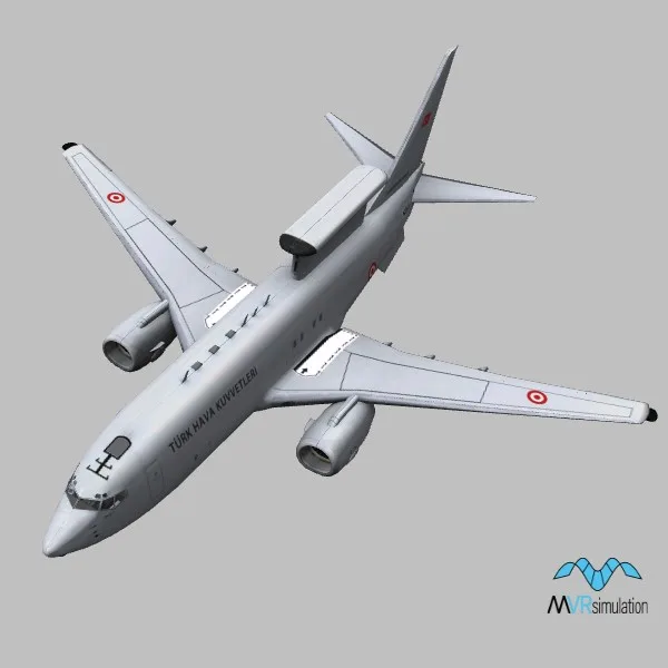 E-7T · TR · grey — 3D model preview
