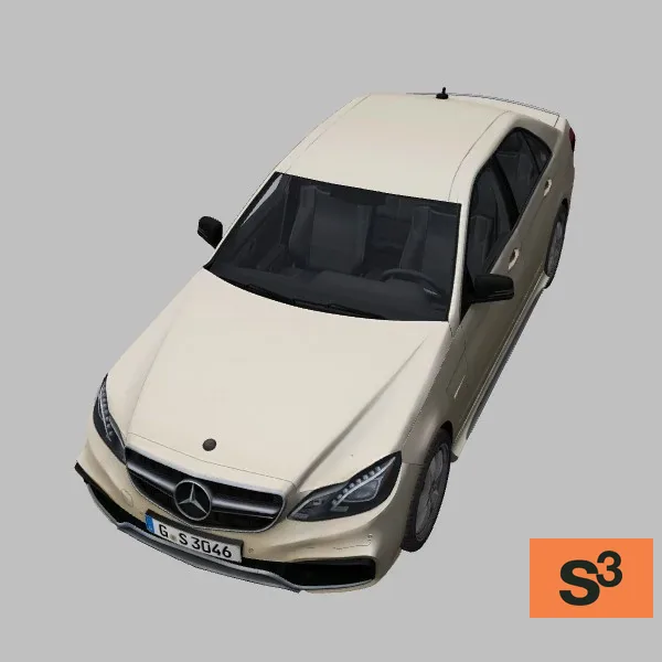 E500 · DE · yellow — 3D model preview