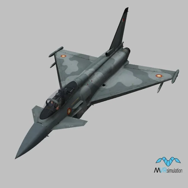 EF-2000 · QA · camo — 3D model preview