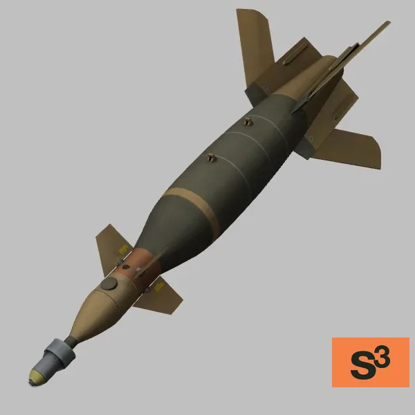 Enhanced-Paveway-II · GB · green — 3D model preview