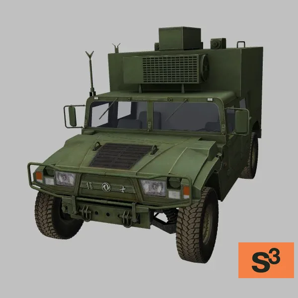 EQ2050-Command-Control · CN · green — 3D model preview