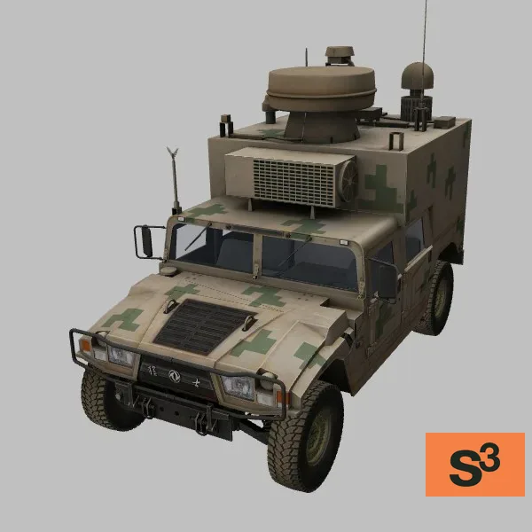 EQ2050E · CN · desert — 3D model preview