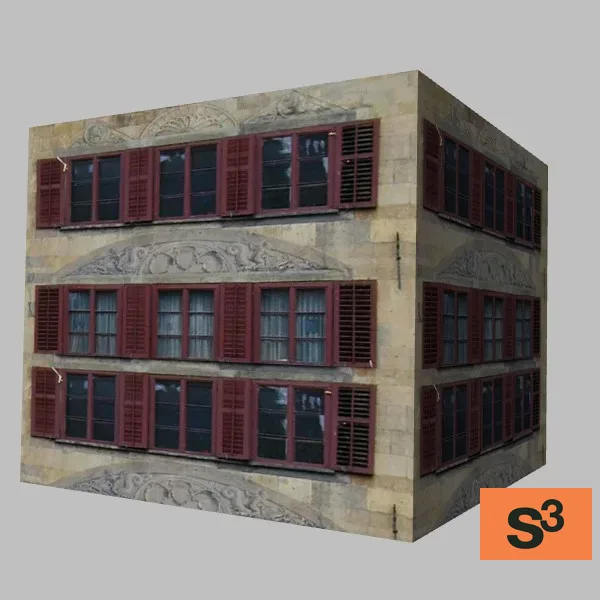 euro-town-003 — 3D model preview