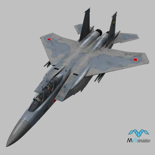 F-15DJ · JP · camo — 3D model preview