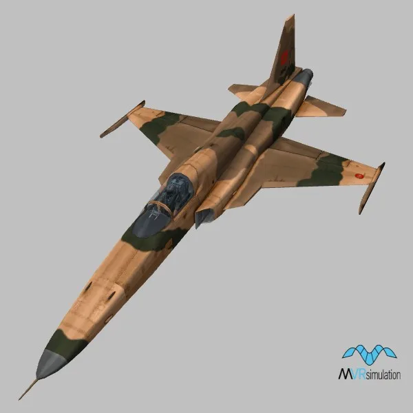 F-5E · MA · camo — 3D model preview