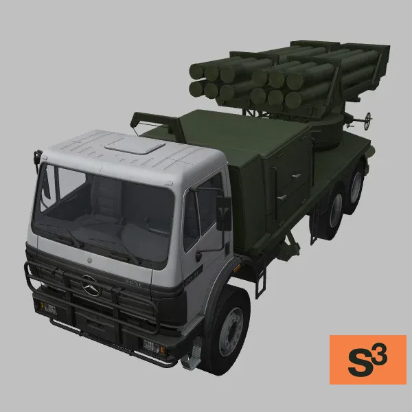 Fajr-3 · IR · green — 3D model preview