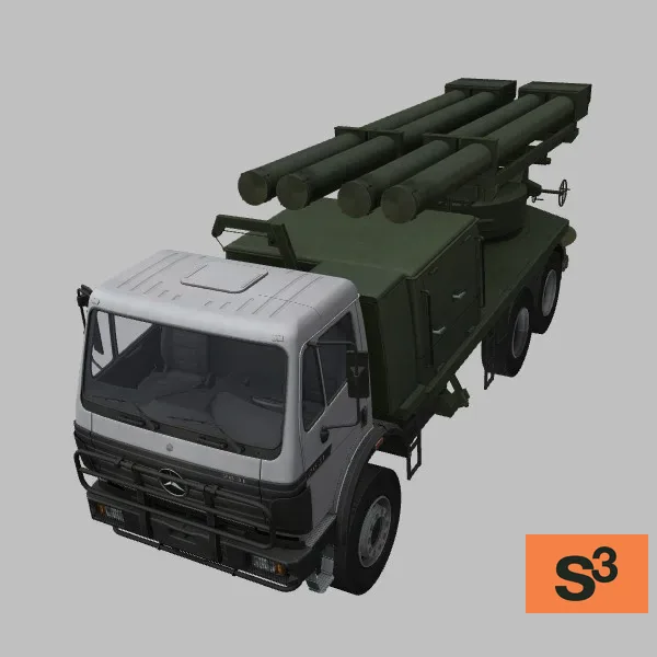 Fajr-5 · IR · green — 3D model preview