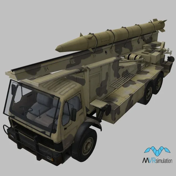 Fateh-110 · IRIQ · desert — 3D model preview
