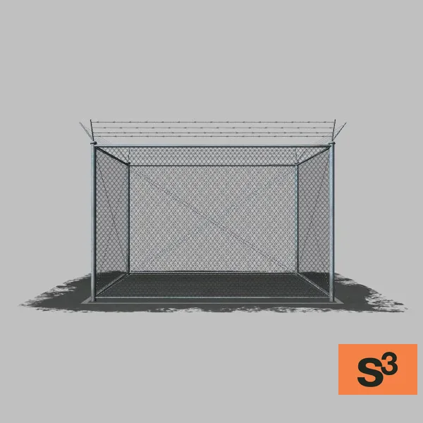 fence-003 — 3D model preview