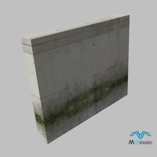 fence-concrete-009 — 3D model preview