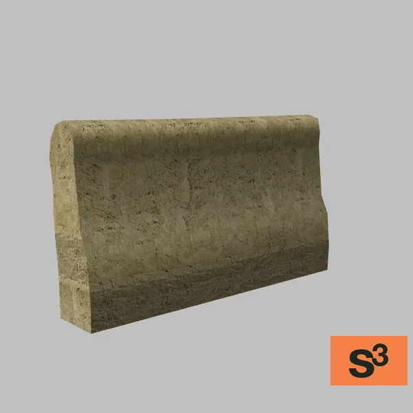 fence-dirt-01-5m — 3D model preview