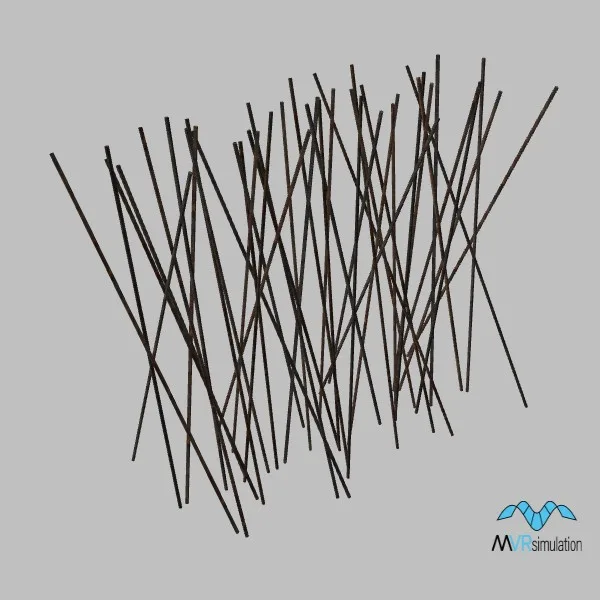 fence-rebar-001 — 3D model preview