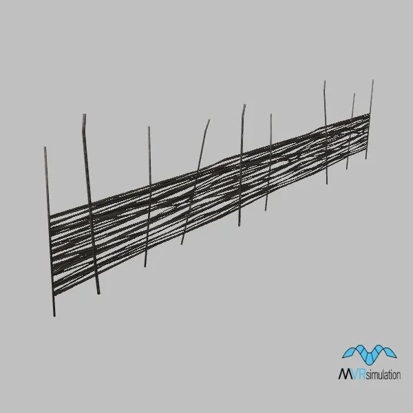 fence-stick-001 — 3D model preview
