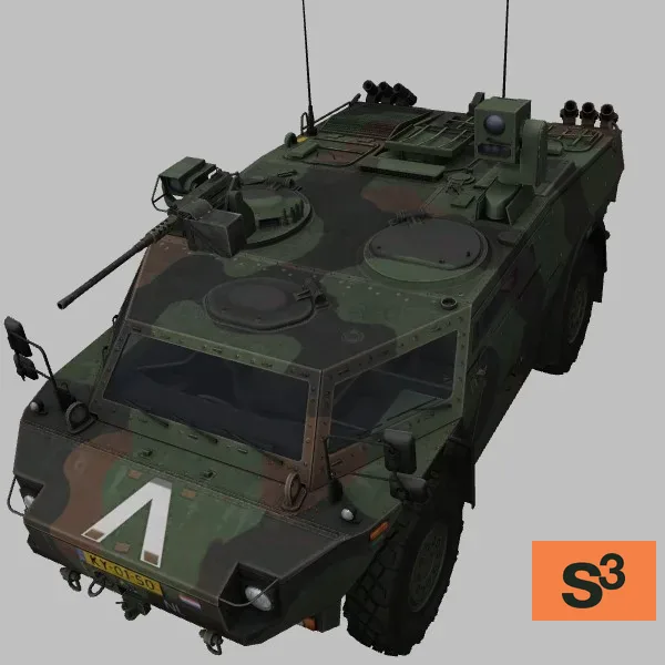 Fennek · NL · camo — 3D model preview