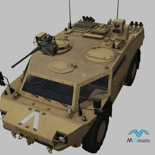 Fennek · NL · desert — 3D model preview