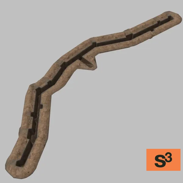 fighting-position-005 — 3D model preview