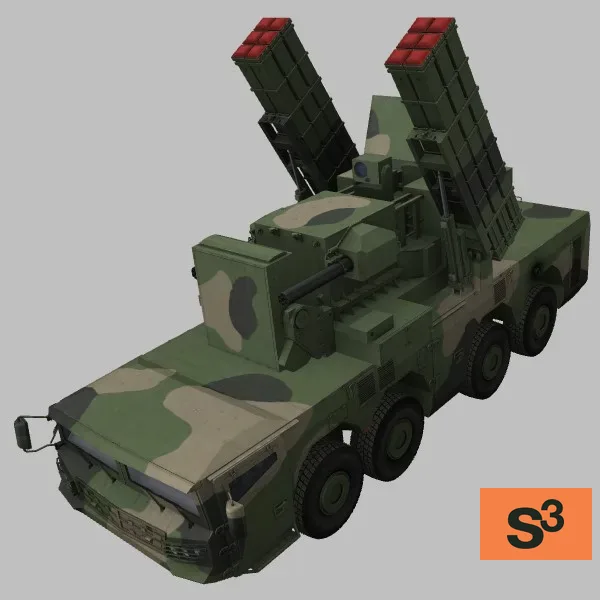 FK-2000 · CN · camo — 3D model preview