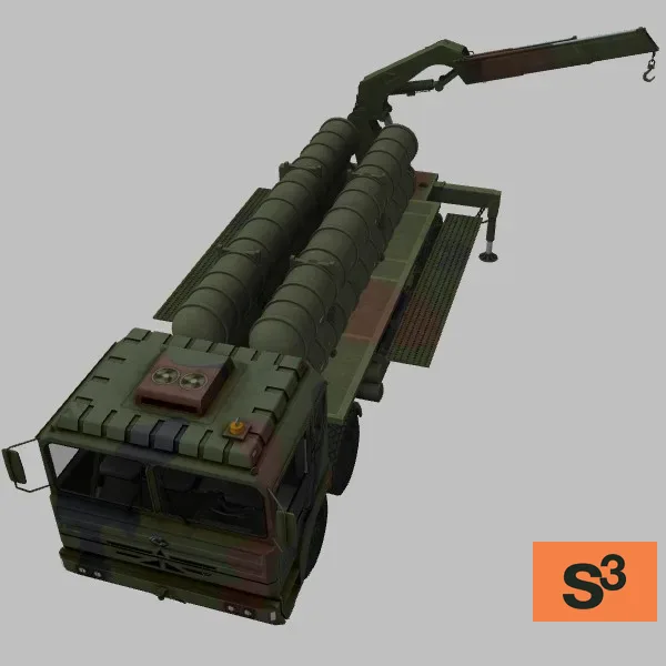 FK-3-TL · RS · camo — 3D model preview