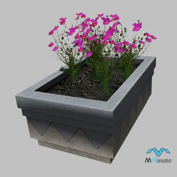 flowerbed-005 — 3D model preview
