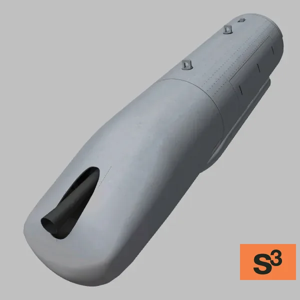 FN-HMP400-LCC · US · grey — 3D model preview