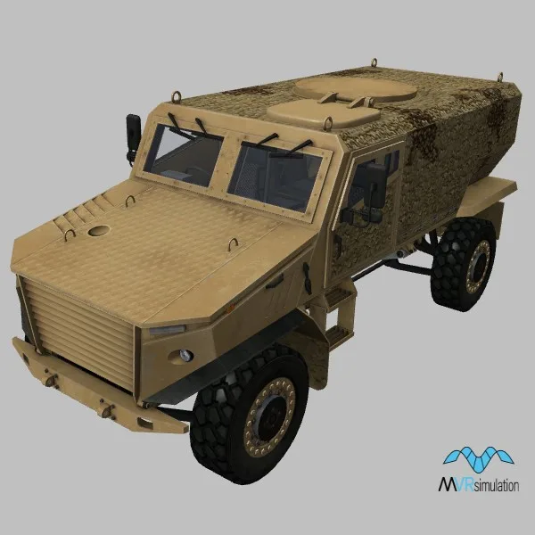 Foxhound · GB · camo — 3D model preview