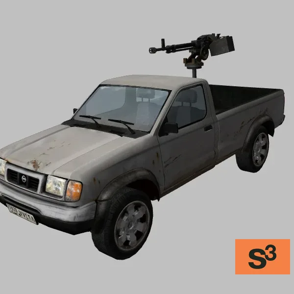 Frontier-DShKM · IQ · white — 3D model preview